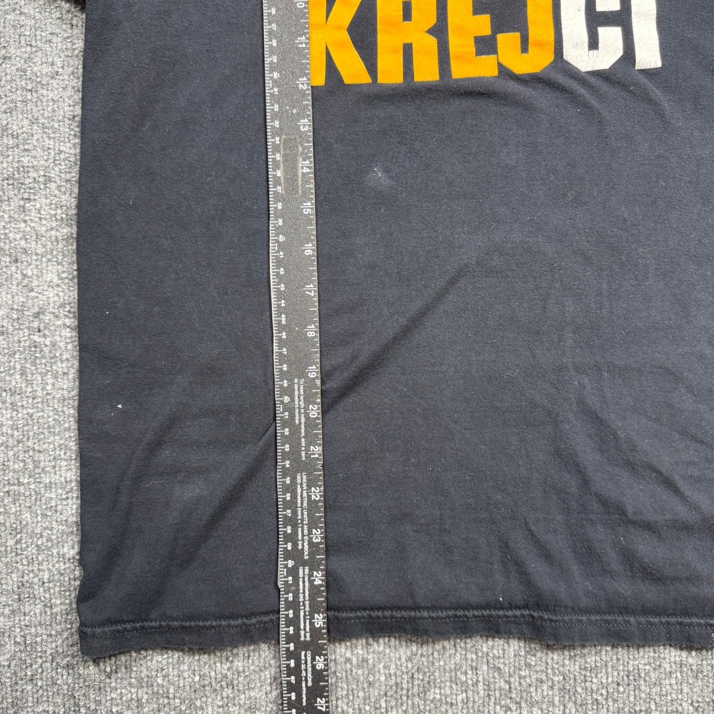 Boston Bruins Anvil T Shirt Men XL Black Graphic NHL That Shit Kredjci David 46 - Picture 8 of 10